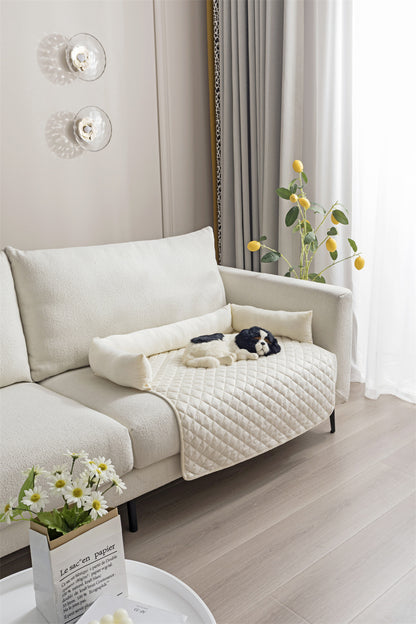 Fourpaws fluffy bank bed