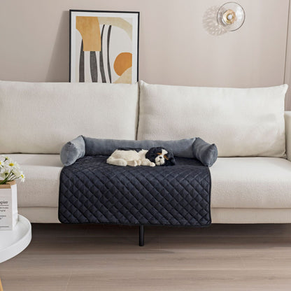 Fourpaws fluffy bank bed